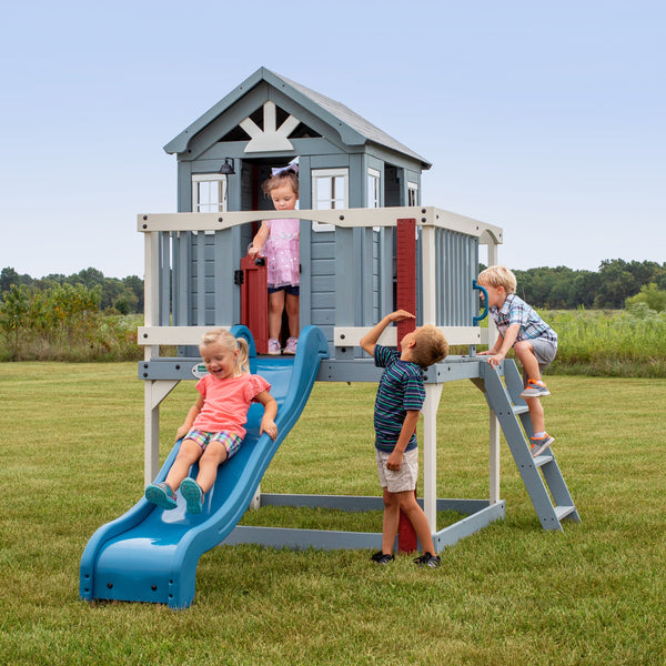 Beacon Heights Playhouse View 2 - Noxmow Official Hardware