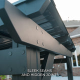 Rockport Steel Grill Gazebo angle 7