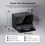 Roborock Saros 10 Robot Vacuum with Refill & Drainage System angle 3