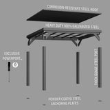 12x9.5 Stonebridge Gazebo angle 5