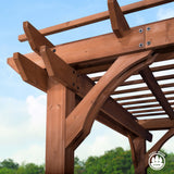 14x10 Beaumont Pergola angle 7