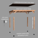 14x12 Arcadia Gazebo angle 9