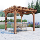 10x10 Beaumont Pergola angle 3