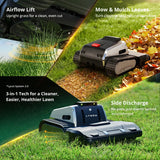 Lymow One Plus 10A Robotic Lawn Mower | 1.73 Acres/Day angle 3