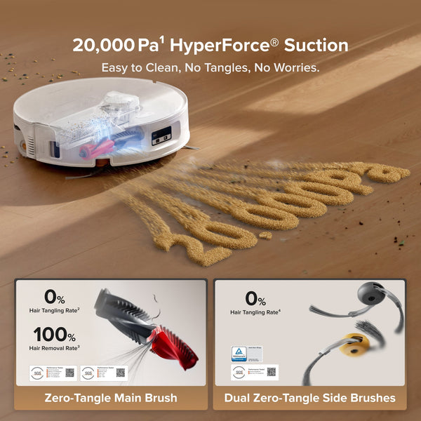Roborock Qrevo Curv 2 Flow Roller Mop Robot Vacuum With Multifunctional Dock View 2 - Noxmow Official Hardware