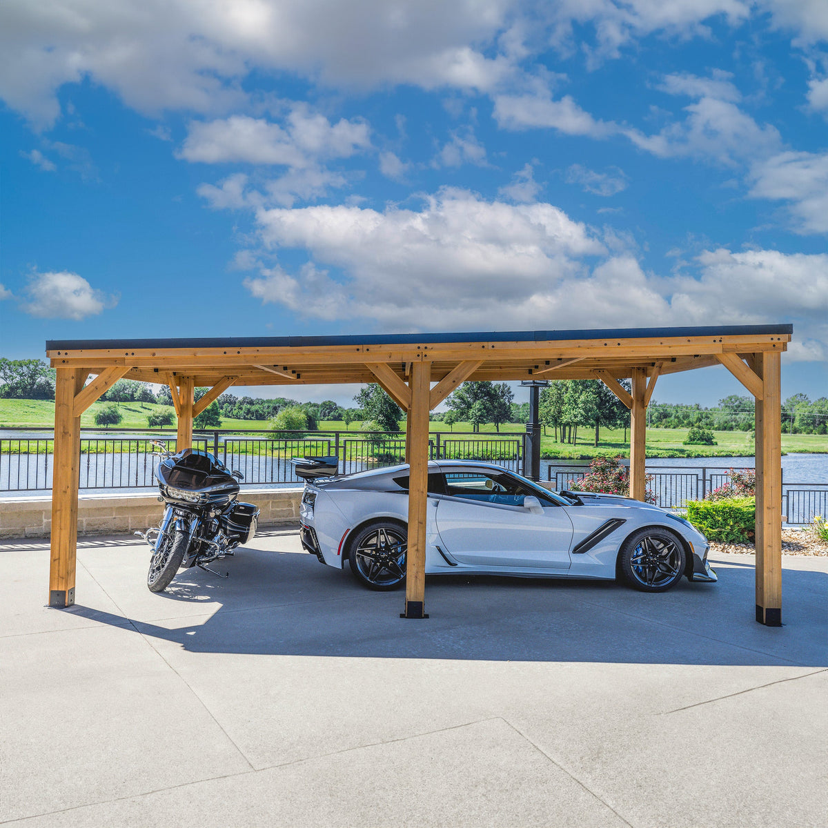 20x12 Kingsport Carport - Noxmow Official Hardware
