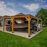 20x20 Kingsport Carport angle 3