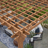14x12 Beaumont Pergola angle 8