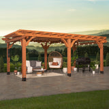 20x12 Beaumont Pergola angle 1