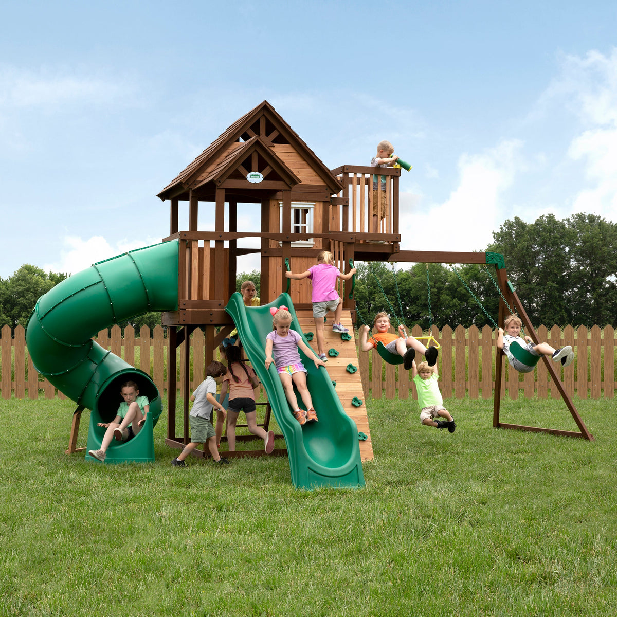 Skyfort III Swing Set - Noxmow Official Hardware