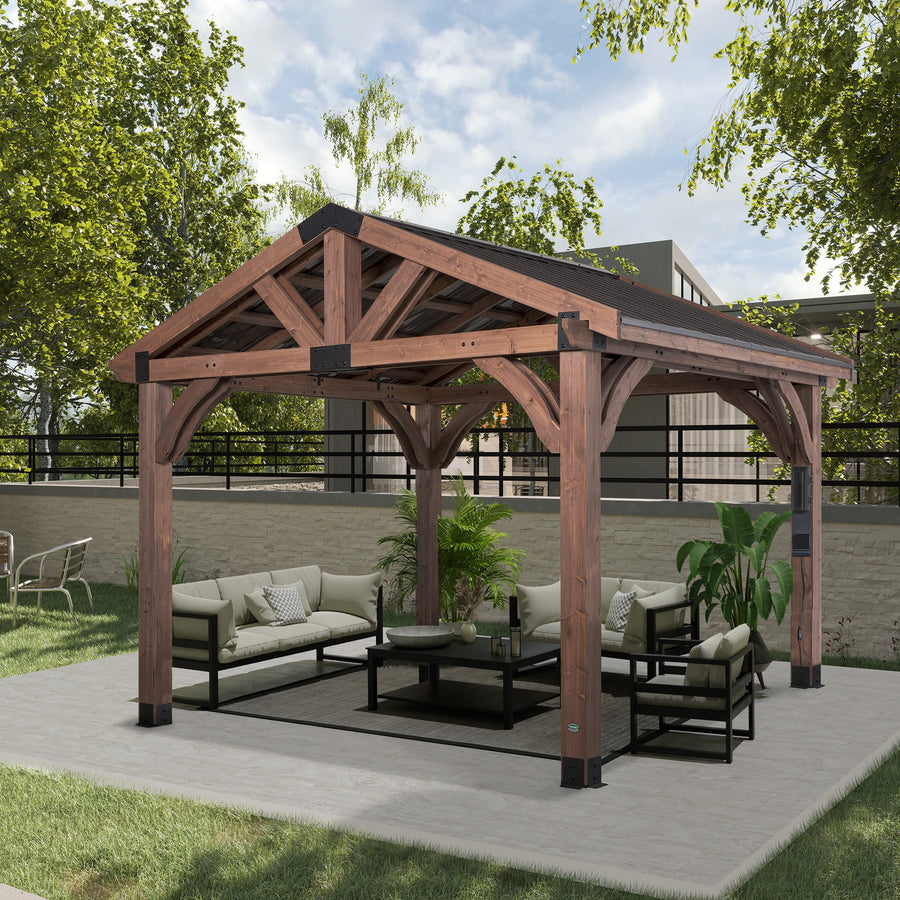 12x10 Gazebo detail view