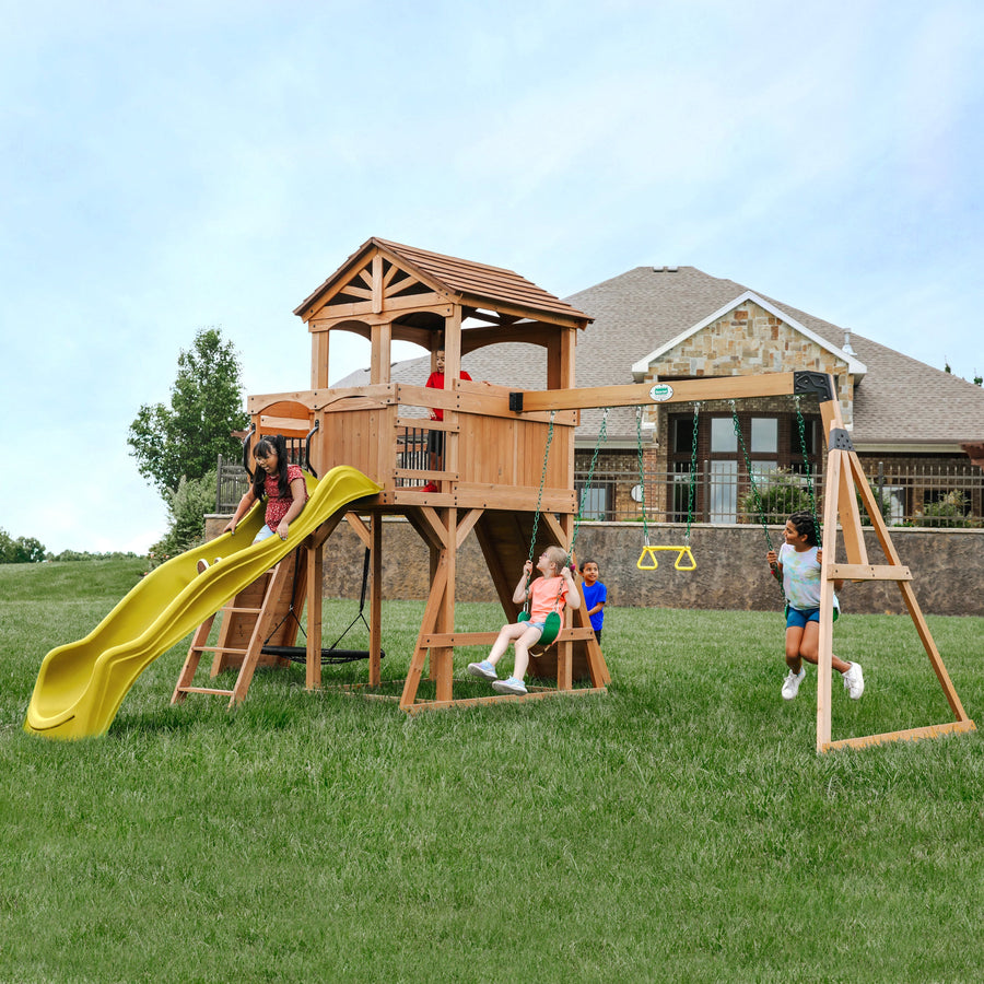 Sterling Point Swing Set detail view