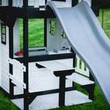 Canyon Creek Swing Set – White angle 10