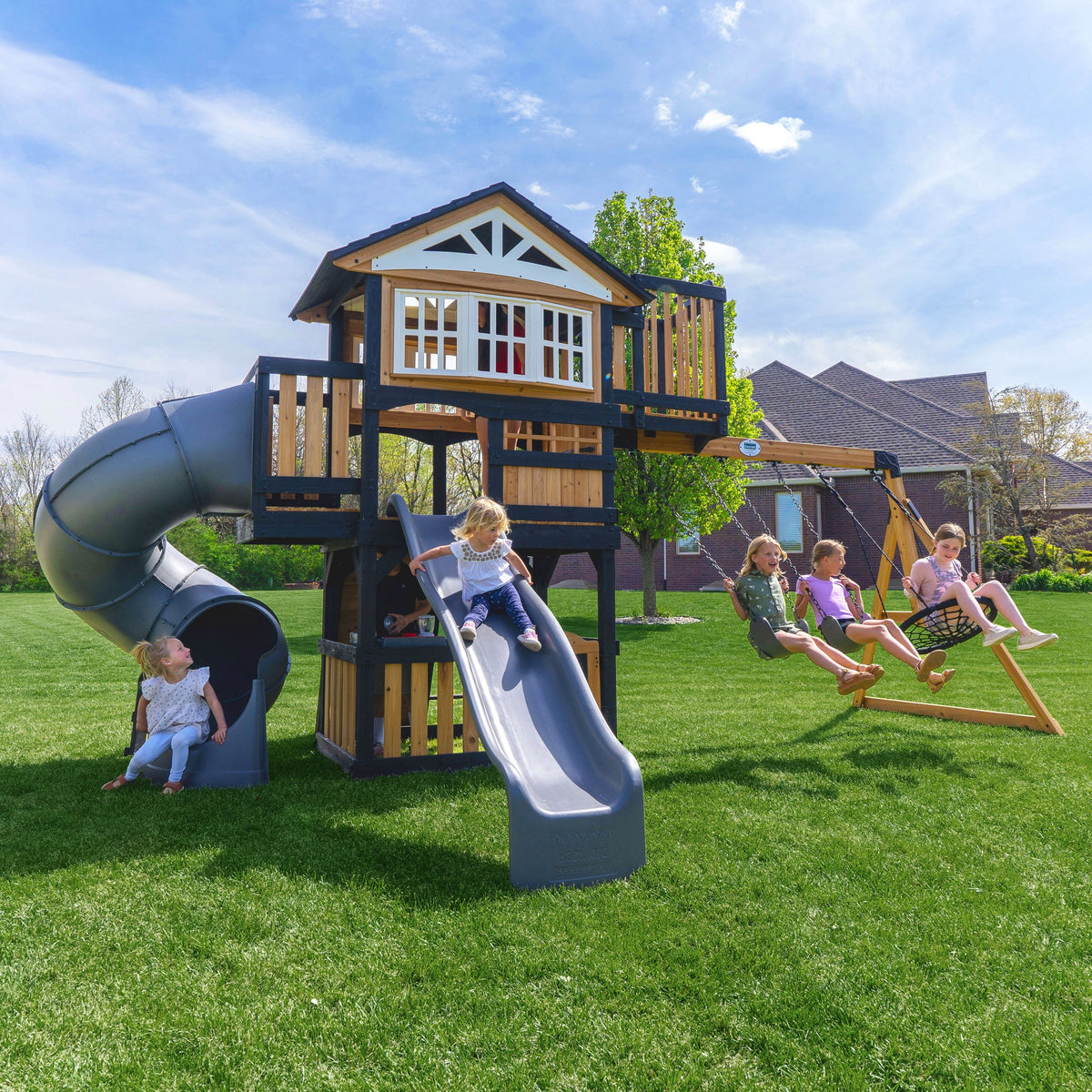 Magnolia Falls Swing Set - Noxmow Official Hardware