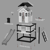 Sweetwater Heights Elevated Playhouse angle 8