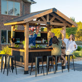 Palisade Outdoor Bar angle 3