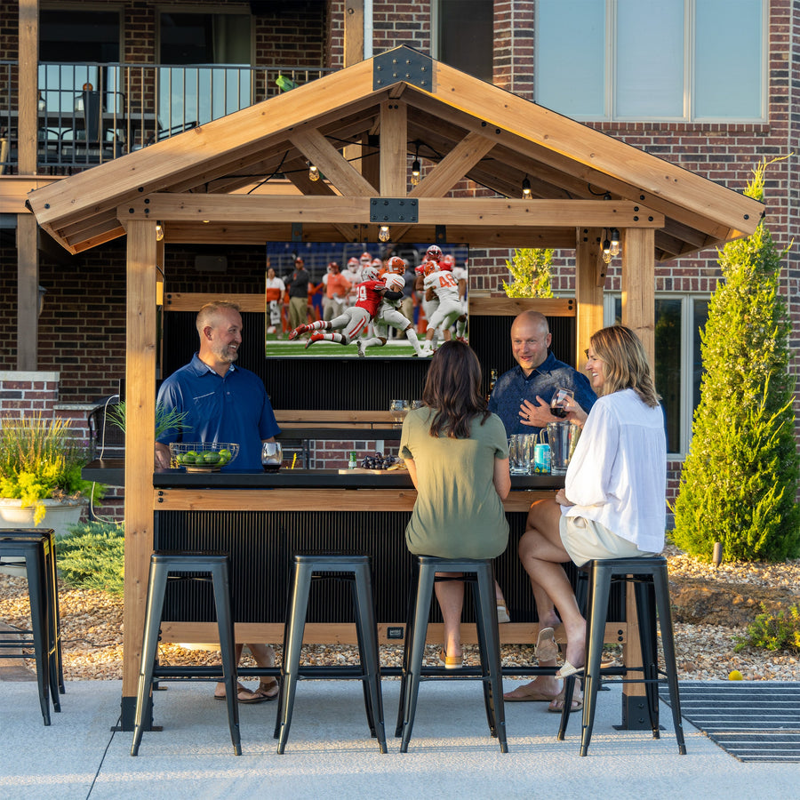Palisade Outdoor Bar detail view