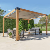 12x10 Brendan Sail Shade Pergola angle 4