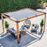 12x10 Brendan Sail Shade Pergola angle 3