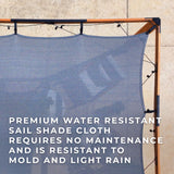 12x10 Brendan Sail Shade Pergola angle 2