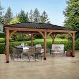 20x12 Barrington Gazebo/Carport angle 1