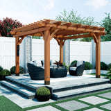 12x12 Beaumont Pergola angle 1
