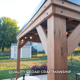 24x12 Arcadia Gazebo angle 7