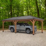 24x12 Barrington Carport/Gazebo angle 1
