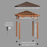 10x10 Barrington Gazebo angle 11