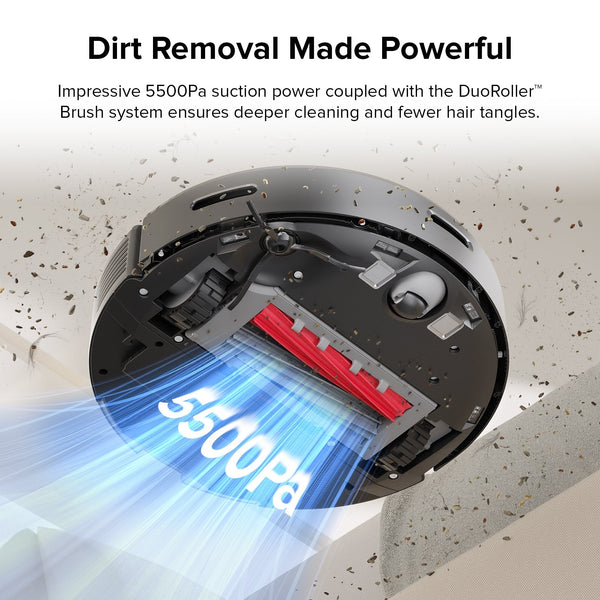 Roborock Q5 DuoRoller+ Robot Vacuum Cleaner with Auto-Empty Dock View 2 - Noxmow Official Hardware
