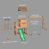 Montpelier Swing Set angle 11