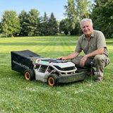 Mowrator S1 21" Leaf & Lawn 4WD 75% Slope (37°) Remote Control Mower angle 8