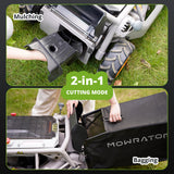 Mowrator S1 4WD Indoor Yard Care Bundle | S1 4WD Lawn Mower+MOWFUN FPV angle 10