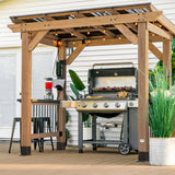 Saxony Grill Gazebo angle 2