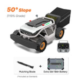 Extended Power Bundle: Mowrator S1 4WD 18Ah Lawn Mower+Extra 18Ah Battery angle 3