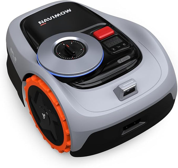 Segway Navimow i105N Robot Lawn Mower Perimeter Wire Free 1/8 Acre RTK+Vision Robotic Lawnmower, AI-Assisted Mapping, Virtual Boundary, APP Control, 58dB(A) Quiet, Multi-Zone - Noxmow Official Hardware