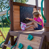 Cedar Cove Swing Set angle 10
