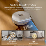 Roborock Qrevo Curv 2 Flow Roller Mop Robot Vacuum With Multifunctional Dock angle 3