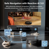 Roborock Saros 10 Robot Vacuum with Dual Anti-tangle System (Upgraded from S8 MaxV Ultra) angle 9