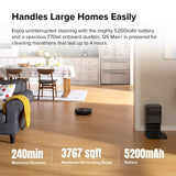 Roborock Q5 DuoRoller+ Robot Vacuum Cleaner with Auto-Empty Dock angle 7