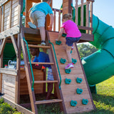 Cedar Cove Swing Set angle 9