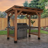 Saxony Grill Gazebo angle 10