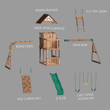 Adventurer Swing Set angle 12