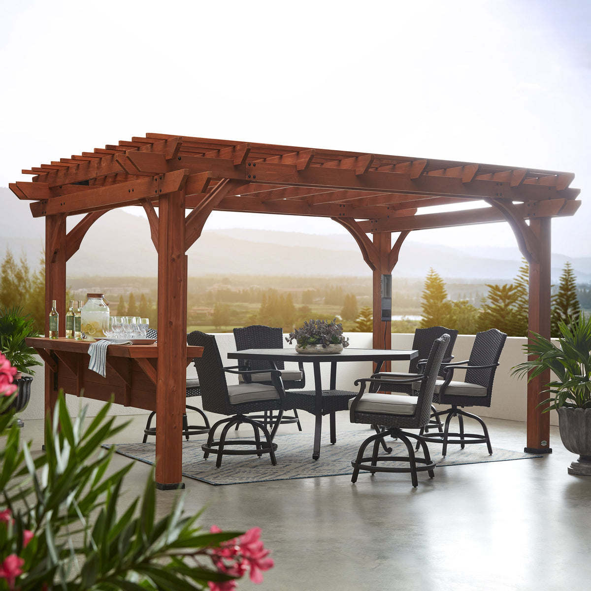 14x10 Ashland Pergola - Noxmow Official Hardware