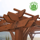 14x10 Ashland Pergola angle 6