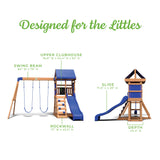 Aurora Swing Set angle 3