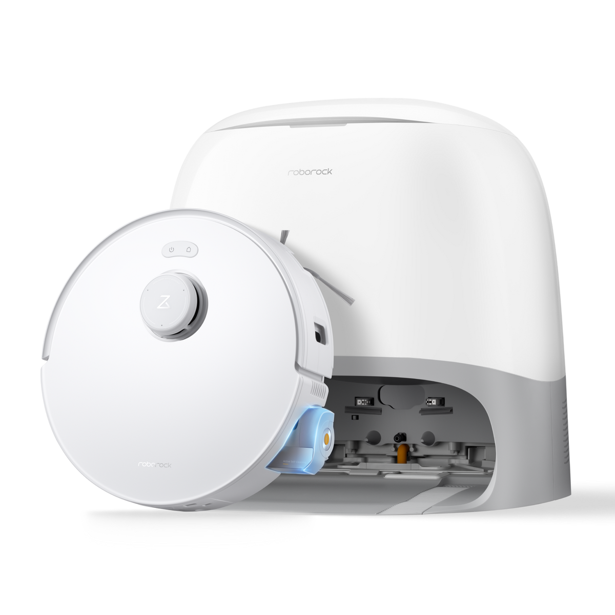 Roborock Qrevo Curv 2 Flow Roller Mop Robot Vacuum With Multifunctional Dock - Noxmow Official Hardware