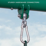 Big Brutus Heavy-Duty Metal A-Frame Swing Set angle 8