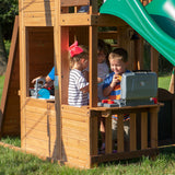 Bristol Point Swing Set angle 8