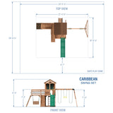 Caribbean Swing Set angle 2
